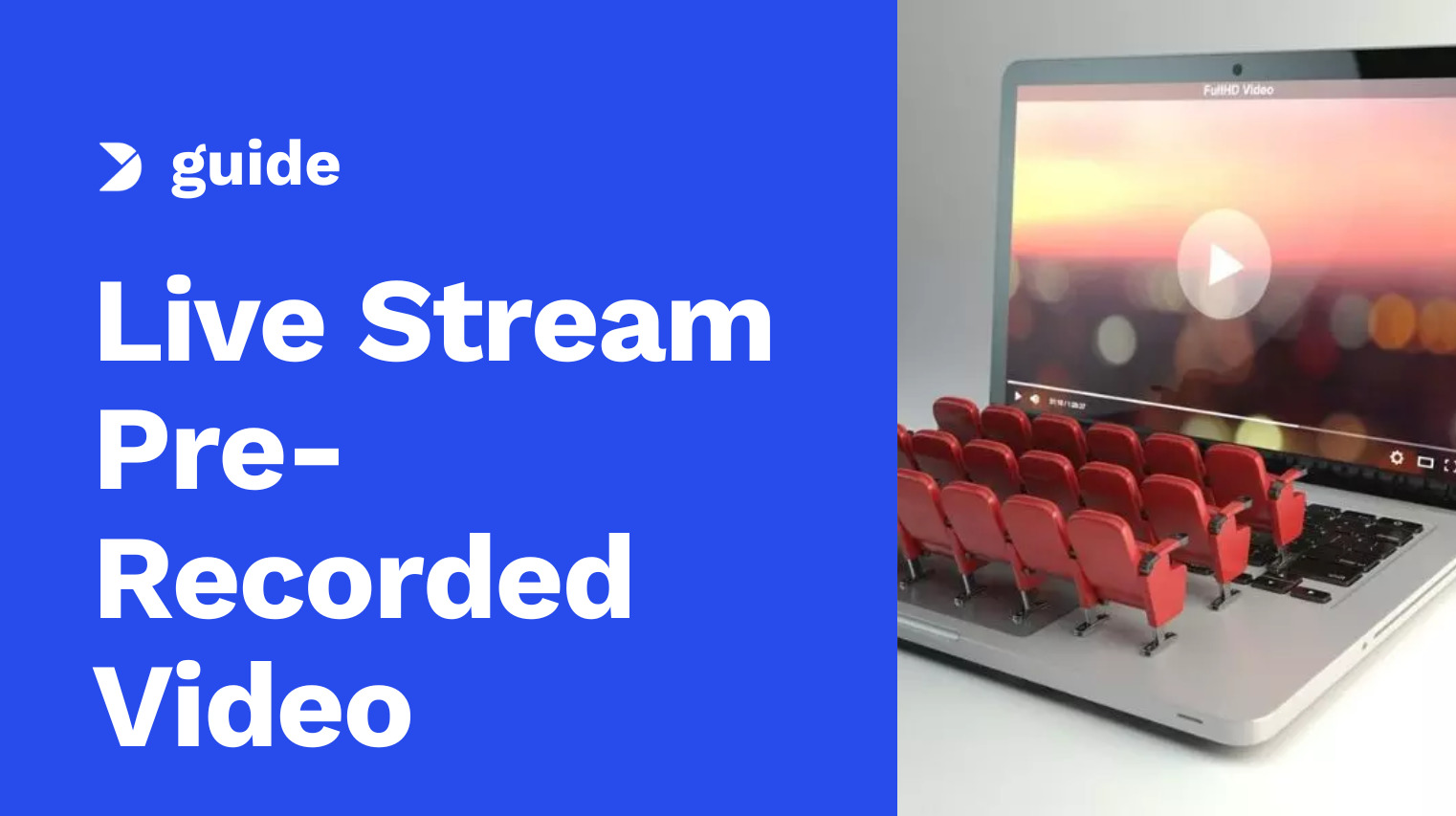 How to Live Stream with Pre-Recorded Video Image